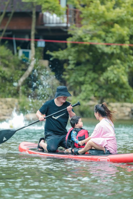 龙鳞坝水上浆板、手摇船一次/30分钟-龙门秘境